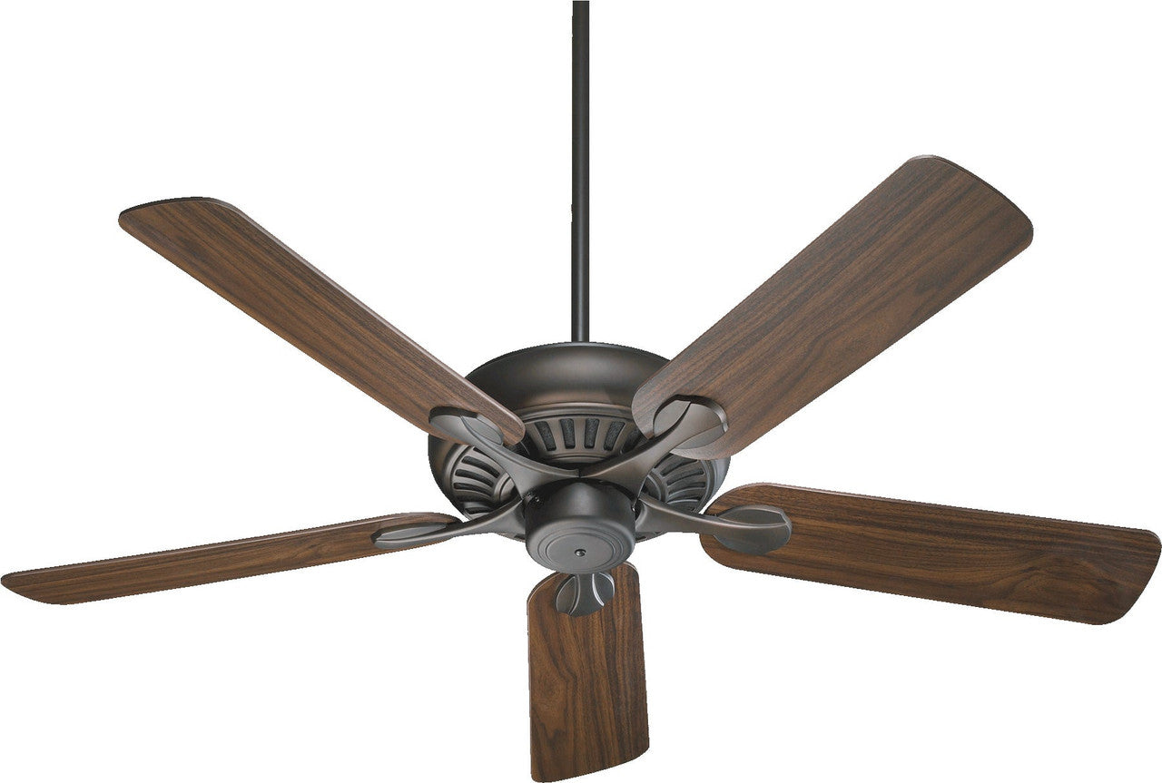 Quorum Pinnacle Ceiling Fan in Oiled Bronze 91525-86