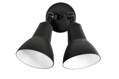 Maxim Spots 2-Light Outdoor Wall Mount in Black 92008BK