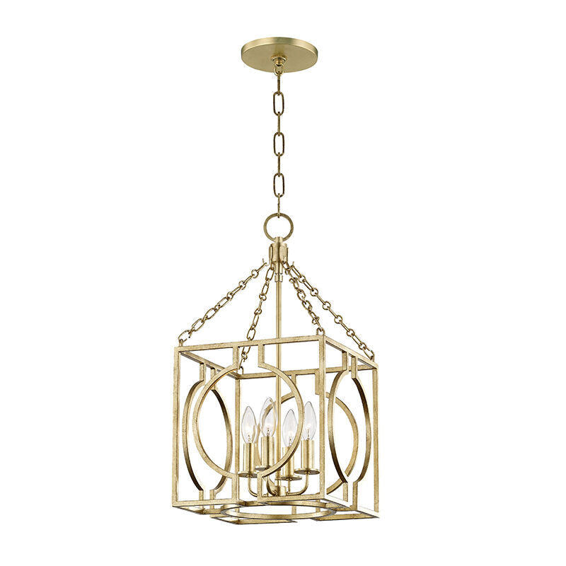 Hudson Valley Lighting Octavio Lantern in Gold Leaf 9214-GL