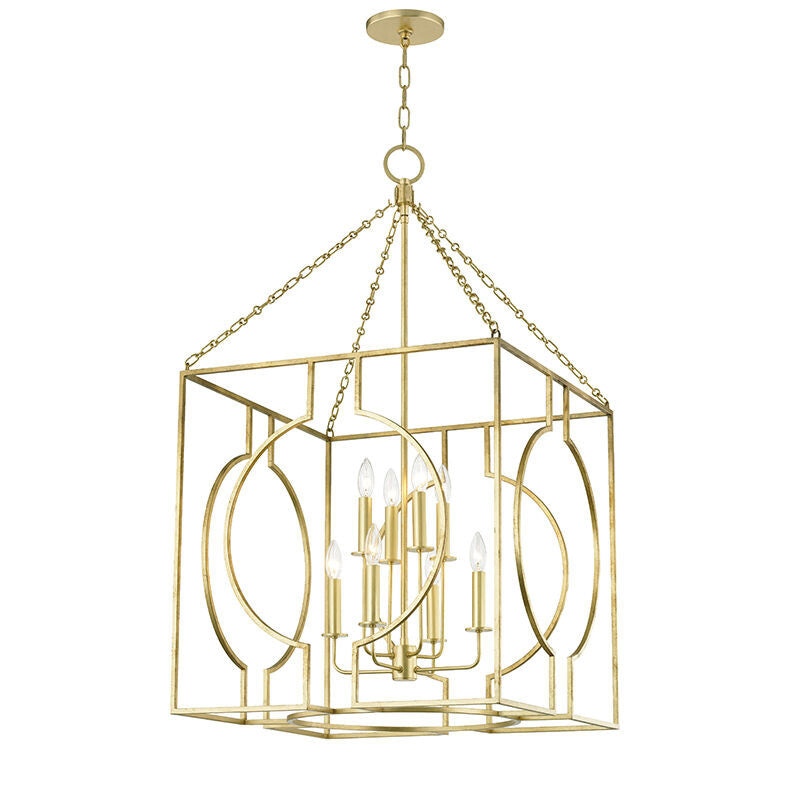 Hudson Valley Lighting Octavio Lantern in Gold Leaf 9224-GL