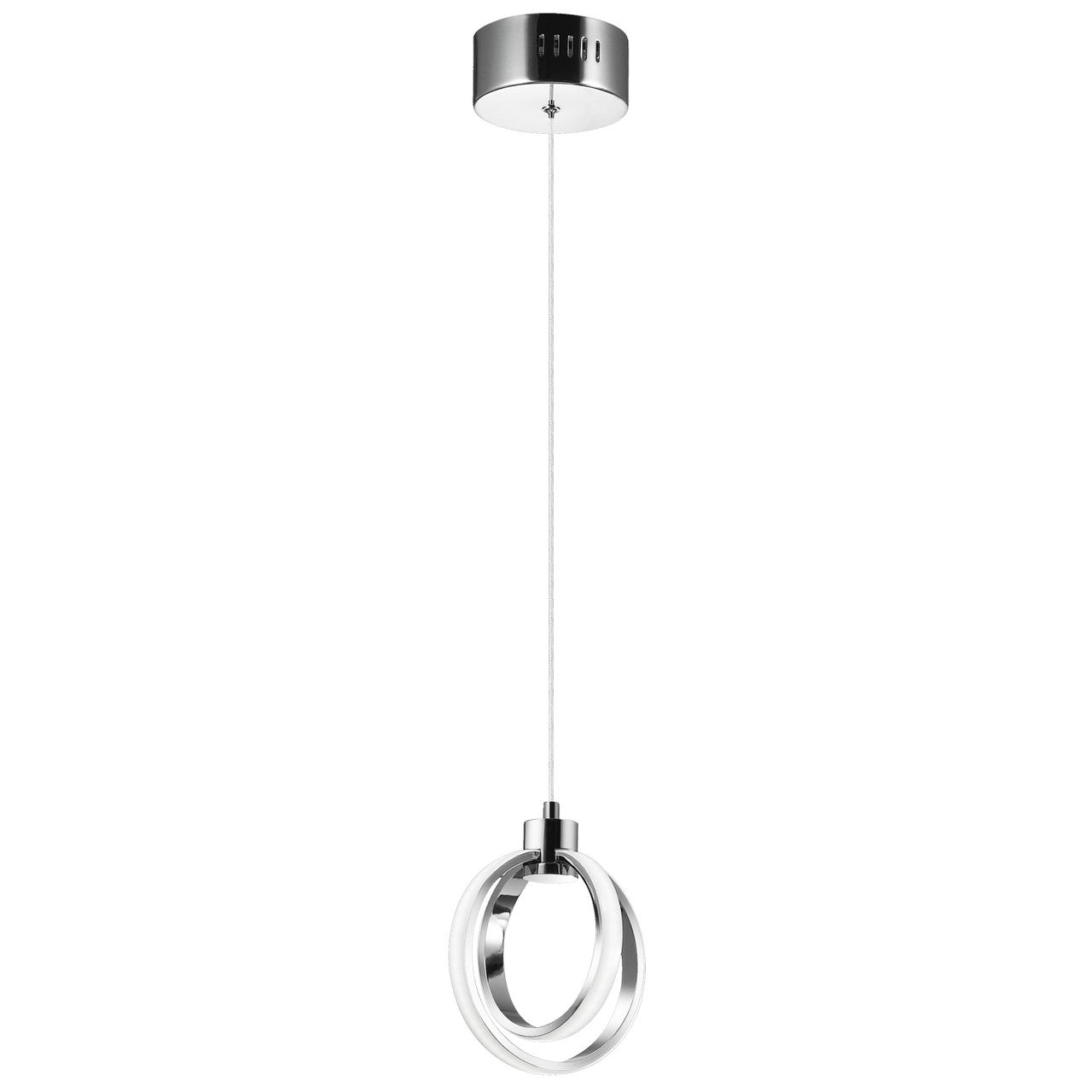 Dainolite 14W LED Pendant Polished Chrome Finish 9228-614LEDP-PC