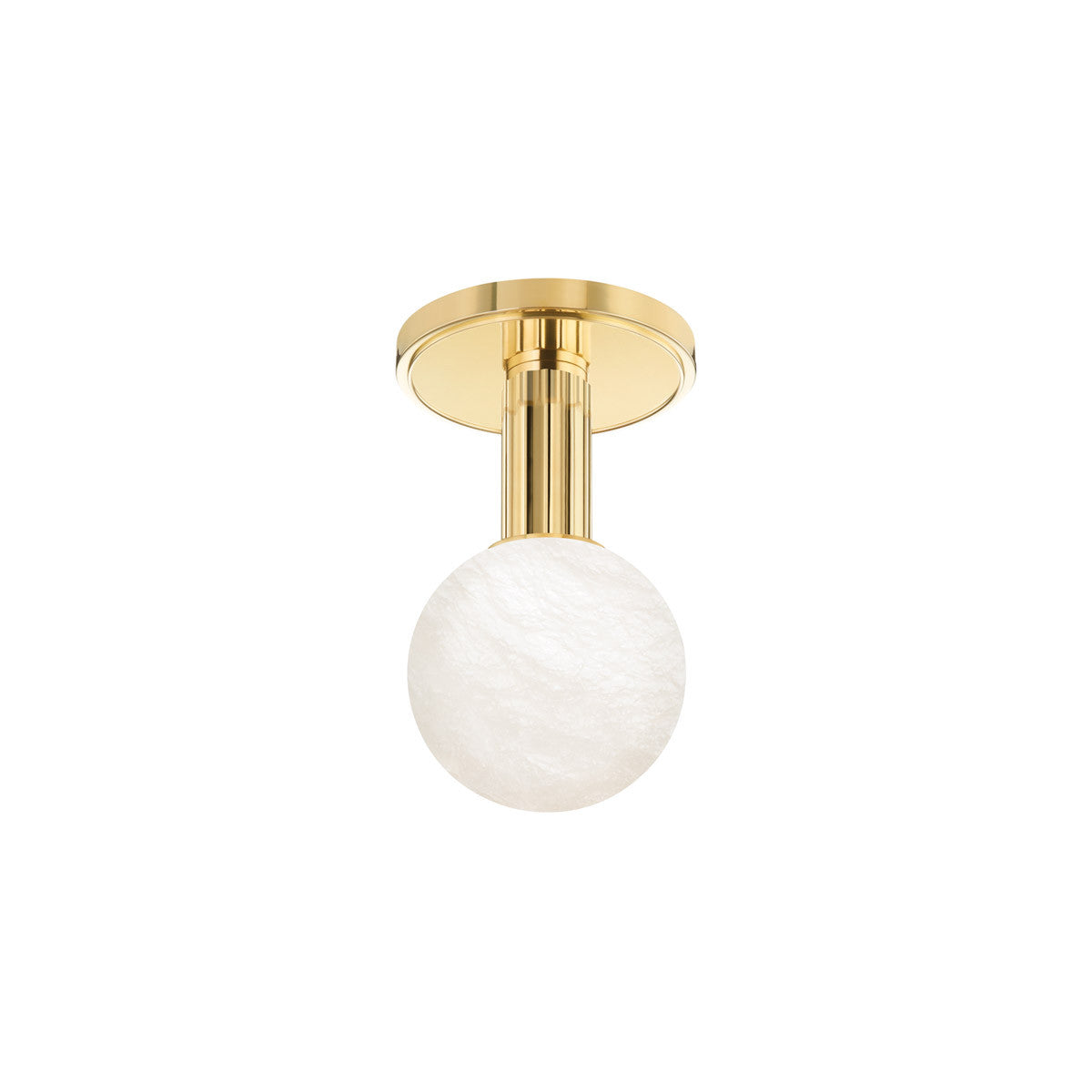 Hudson Valley LightingMurray Hill 1 Light Flush MountAged Brass 9280-AGB