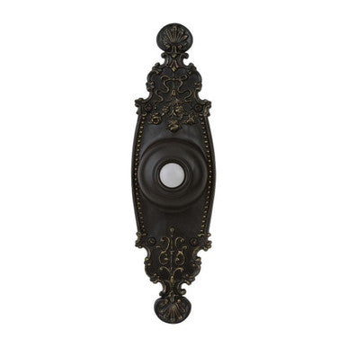 Craftmade Surface Mount Designer Lighted Push Button in Antique Bronze in Antique Bronze PB3035-AZ