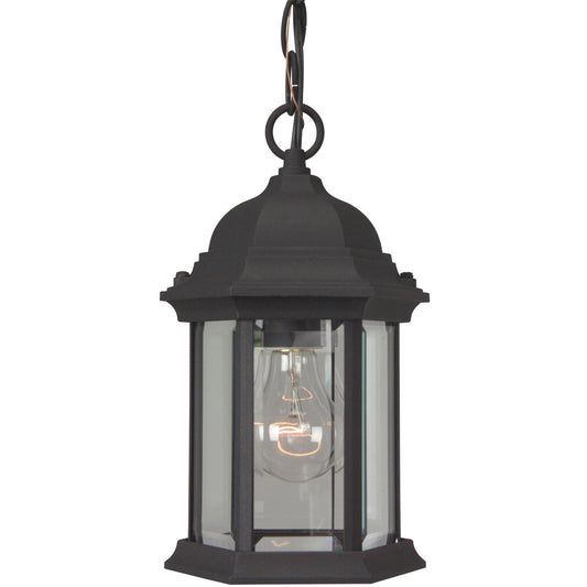 Craftmade 1 Light Pendant in Matte Black Z291-TB