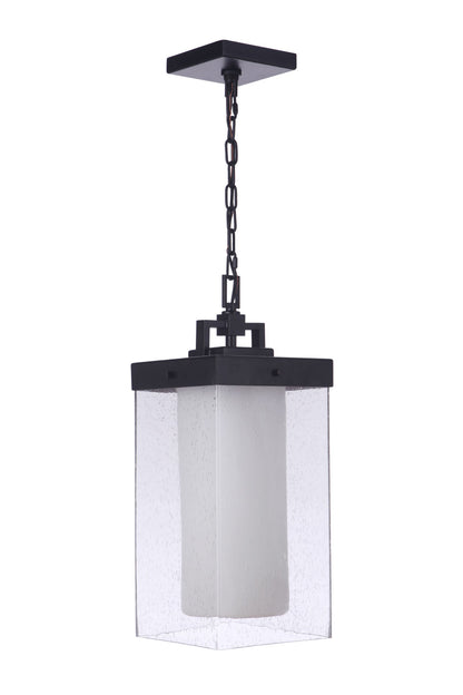 Craftmade Hayner 1 Light Outdoor Pendant in Midnight ZA5621-MN