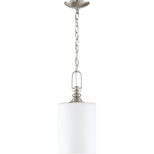 Craftmade 1 Light Mini Pendant in Brushed Polished Nickel 49891-BNK