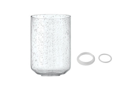 Craftmade Clear Seeded Glass for Chicago Collection 531-GLASS