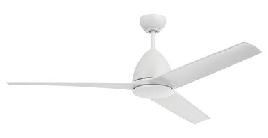 Craftmade Ceiling Fan 54" Nitro in White w/ White Blades NTO54W3