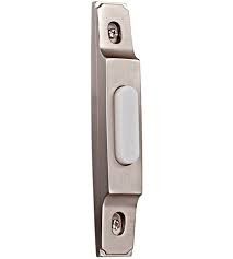 Craftmade Surface Mount Thin Profile Lighted Push Button in Pewter in Pewter BS3-PW