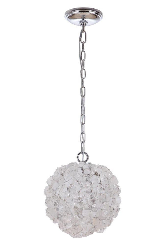 Craftmade 1 Light Pendant w/ Chain in Chrome 48490-CH