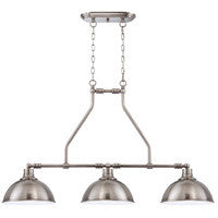 Craftmade 3 Light Island in Antique Nickel 35973-AN