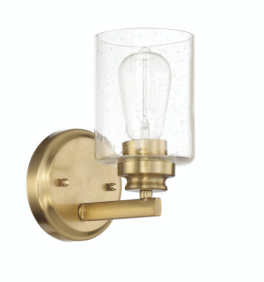 Craftmade 1 Light Wall Sconce in Satin Brass 50501-SB