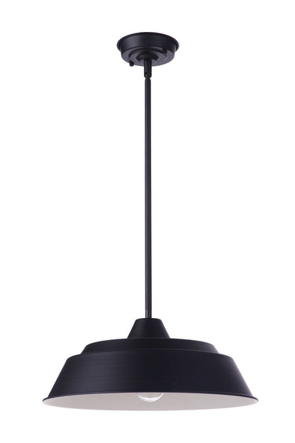 Craftmade Landmark Outdoor Pendant 1 Light in Midnight ZA5501-MN