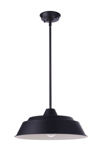 Craftmade Landmark Outdoor Pendant 1 Light in Midnight ZA5501-MN