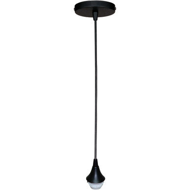 Craftmade 1 Light Mini Pendant Hardware in Matte Black CPM-MBK