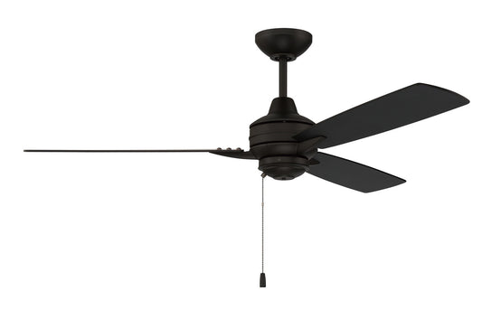 Craftmade 52" Moto Fan in Flat Black in Flat Black MOT52FB3