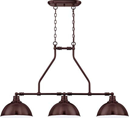 Craftmade 3 Light Island in Aged Bronze Brushed 35973-ABZ