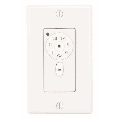 Craftmade Wall Control Only for DC Motor in White DC-WALL