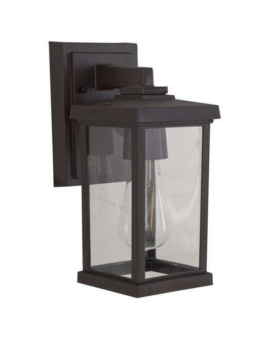 Craftmade Resilience 1 Light Outdoor Lantern in Bronze ZA2404-BZ-C