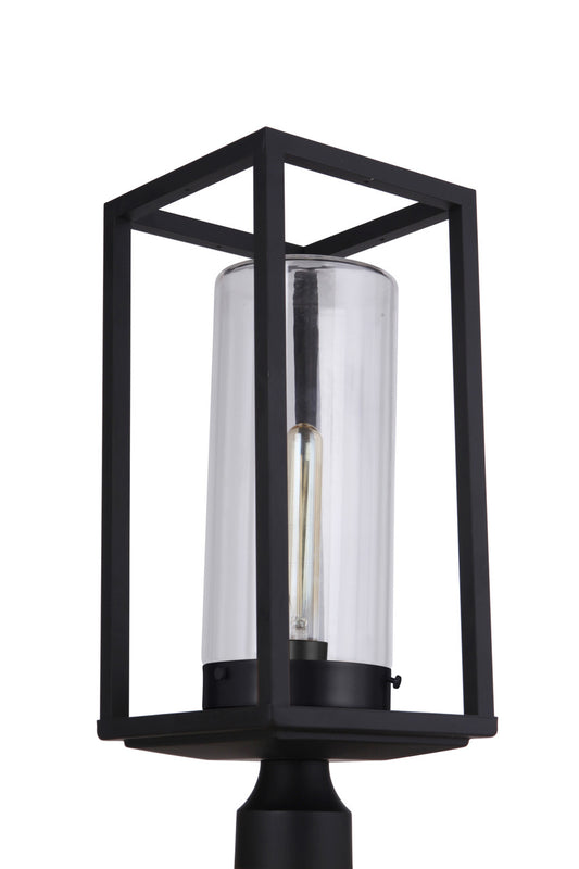 Craftmade Neo Outdoor 1 Light Post Light in Midnight in Midnight ZA4825-MN