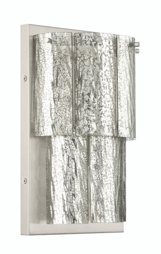 Craftmade Museo 2 Light Wall Sconce in Brushed Polished Nickel 48662-BNK