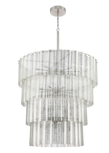 Craftmade 28 Light Chandelier, Brushed Polished Nickel in Brushed Polished Nickel 48628-BNK