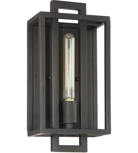 Craftmade 1 Light Wall Sconce in Aged Bronze Brushed 41561-ABZ