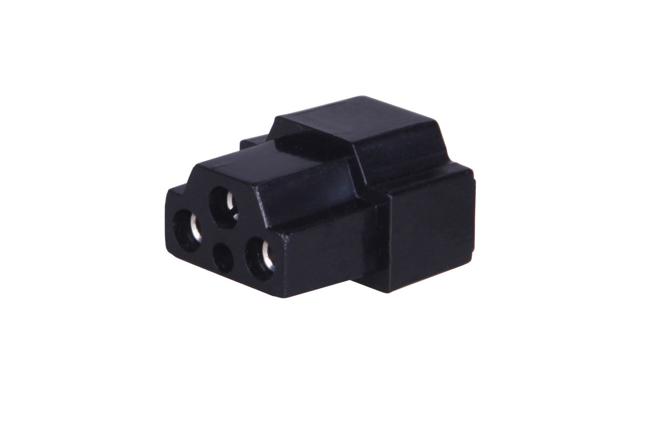 Craftmade Under Cabinet Light End-To-End Connector in Black CUC10-ETE-BLK