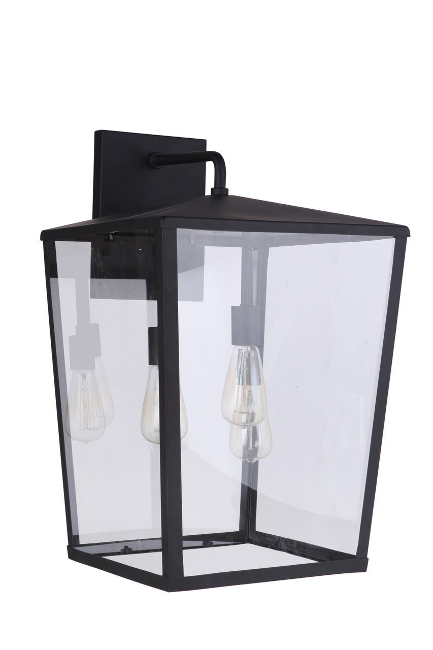 Craftmade Olsen Outdoor Lantern 3  Light  Midnight in Midnight ZA4644-MN