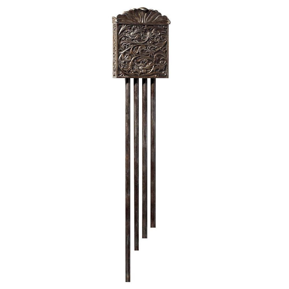 Craftmade Westminster Carved Long Chime in Hand Painted Renaissance Crackle in Renaissance Crackle CA4-RC