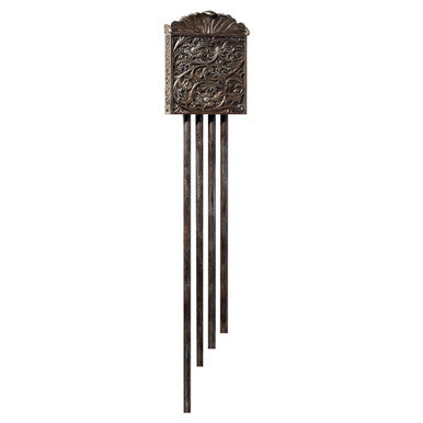 Craftmade Westminster Carved Long Chime in Hand Painted Renaissance Crackle in Renaissance Crackle CA4-RC