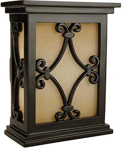 Craftmade Hand-Carved Scroll Design Chime in Black in Black CH1515-BK