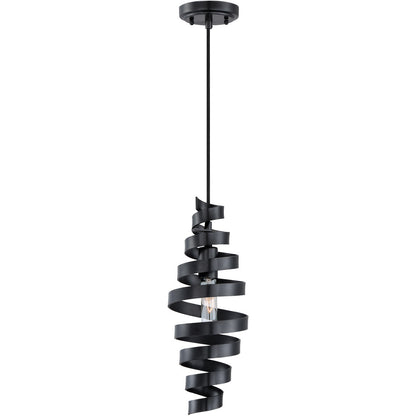 Craftmade 1 Light Mini Pendant in Matte Black P716MBK1