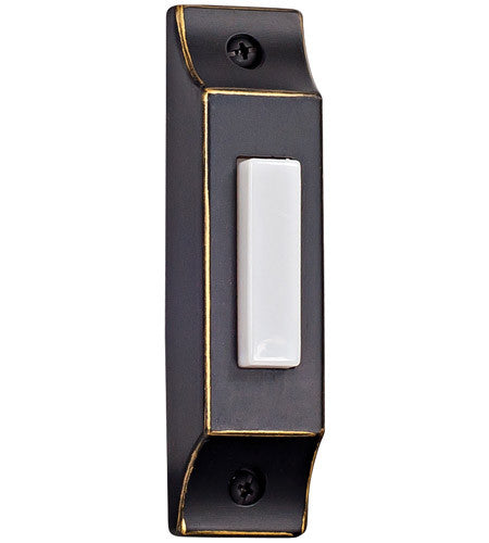 Craftmade Die-Cast Builder's Series Surface Mount Lighted Push Button in Antique Bronze in Antique Bronze BSCB-AZ