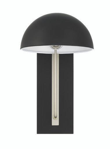 Craftmade Kahn 1 Light Outdoor Wall Lantern, Midnight / Satin Aluminum in Midnight / Satin Aluminum ZA4914-MNSA