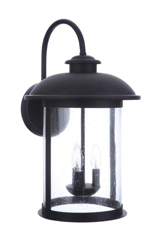 Craftmade O' Fallon Outdoor Lantern, Dark Bronze Gilded 60 Watt in Dark Bronze Gilded ZA3234-DBG