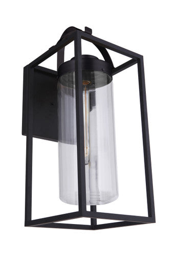 Craftmade Neo XL Outdoor 1 Light Wall Lantern in Midnight in Midnight ZA4834-MN