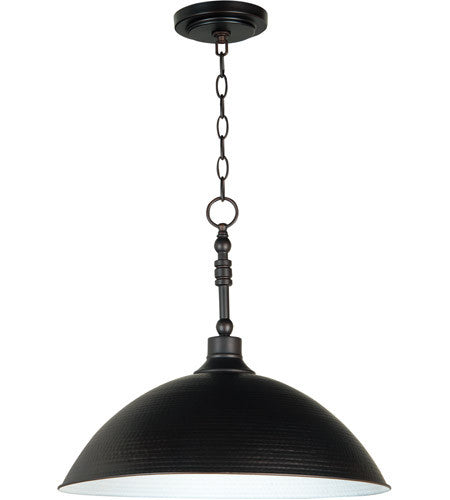 Craftmade 1 Light Large Pendant in Aged Bronze Brushed 35993-ABZ