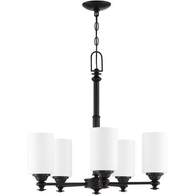 Craftmade 5 Light Chandelier in Espresso 49825-ESP