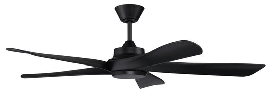 Craftmade 52" Captivate Fan in Flat Black in Flat Black CPT52FB5