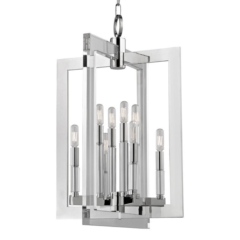 Hudson Valley Lighting Wellington Pendant in Polished Nickel 9317-PN