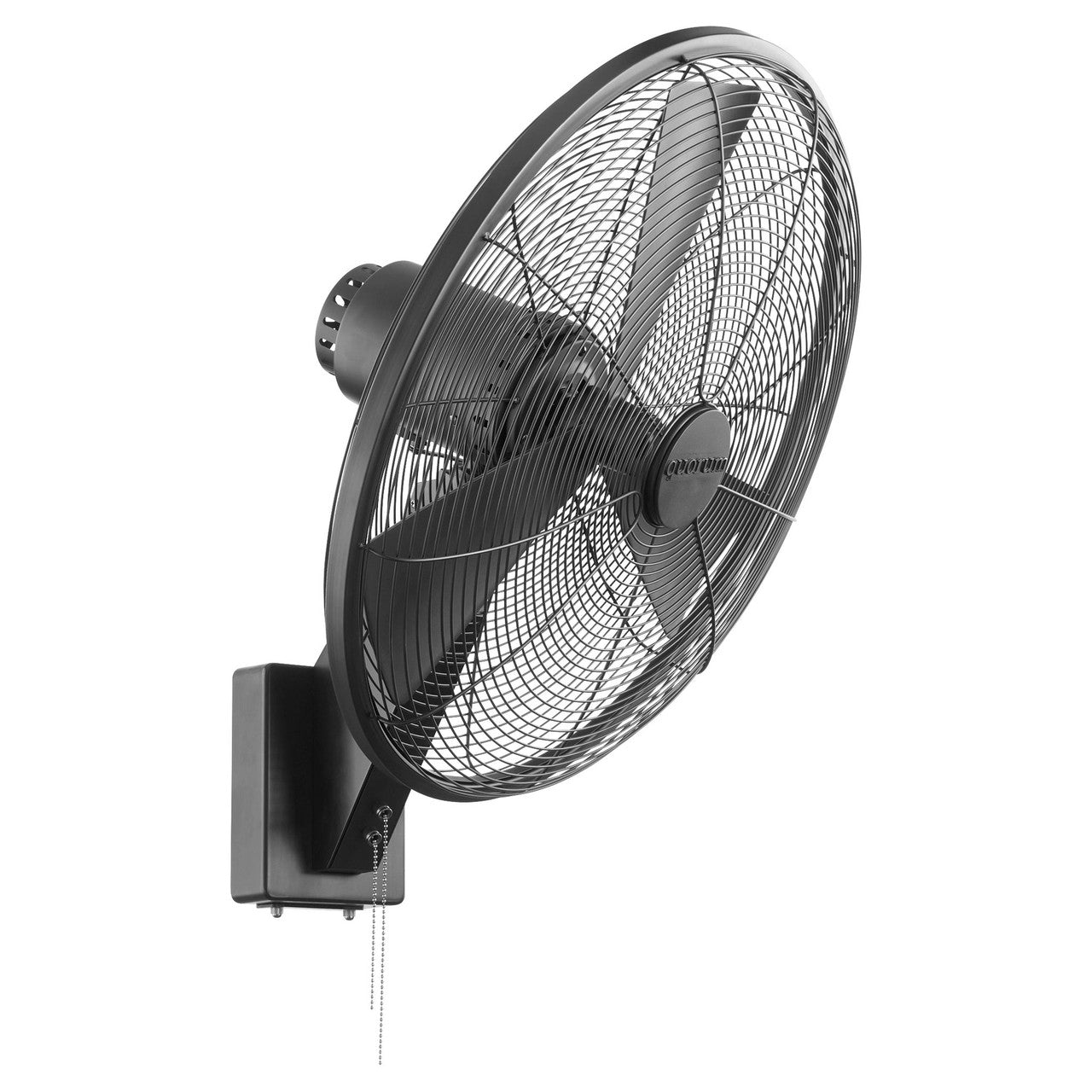 Quorum  Impulse 20" Wall Fan - Matte Black 93203-59