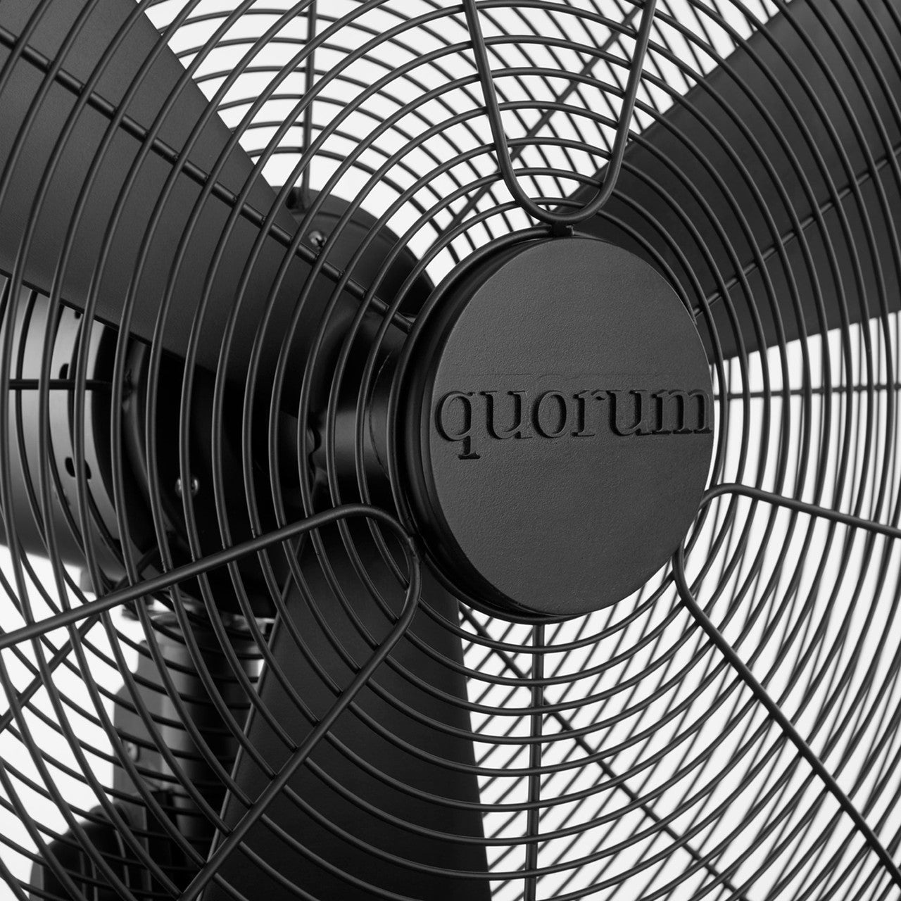 Quorum  Impulse 20" Wall Fan - Matte Black 93203-59