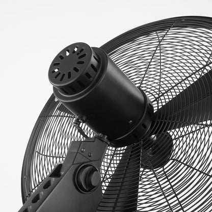 Quorum  Impulse 20" Wall Fan - Matte Black 93203-59