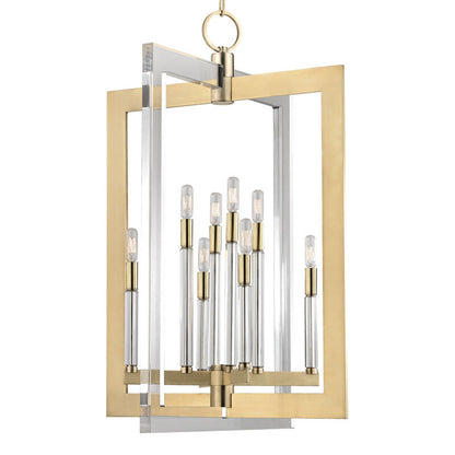 Hudson Valley Lighting Wellington Chandelier in Aged Brass 9323-AGB