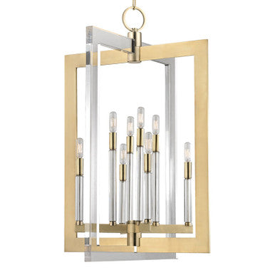 Hudson Valley Lighting Wellington Chandelier in Aged Brass 9323-AGB