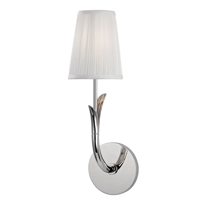 Hudson Valley Lighting Deering Wall Sconce in Polished Nickel 9401-PN