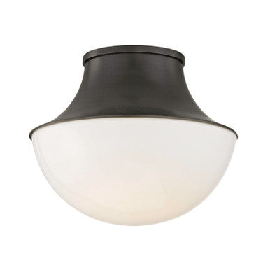 Hudson Valley Lighting Lettie Flush Mount in Old Bronze 9411-OB