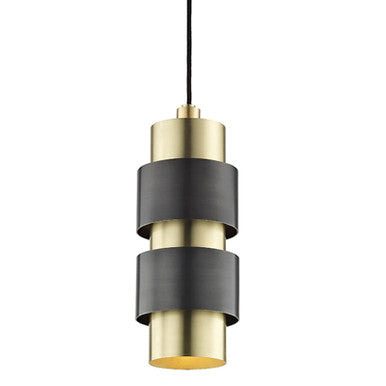 Hudson Valley Lighting Cyrus Pendant in Aged Old Bronze 9422-AOB