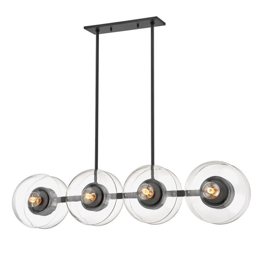 Hudson Valley Lighting Kert Linear in Black Brass 9450-BBR